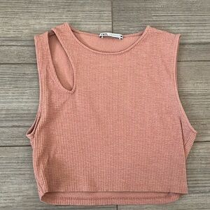 Pink Zara top